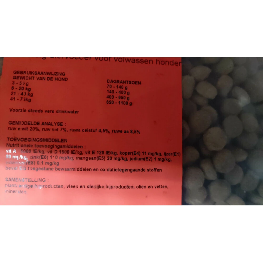 Budget Hondenvoer Adult 4 Budget Hondenvoer Adult - Afbeelding 2