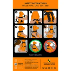 Trailstone Dog Seat Belt Medium -Lief Beest Verkoopwinkel 1005525 3