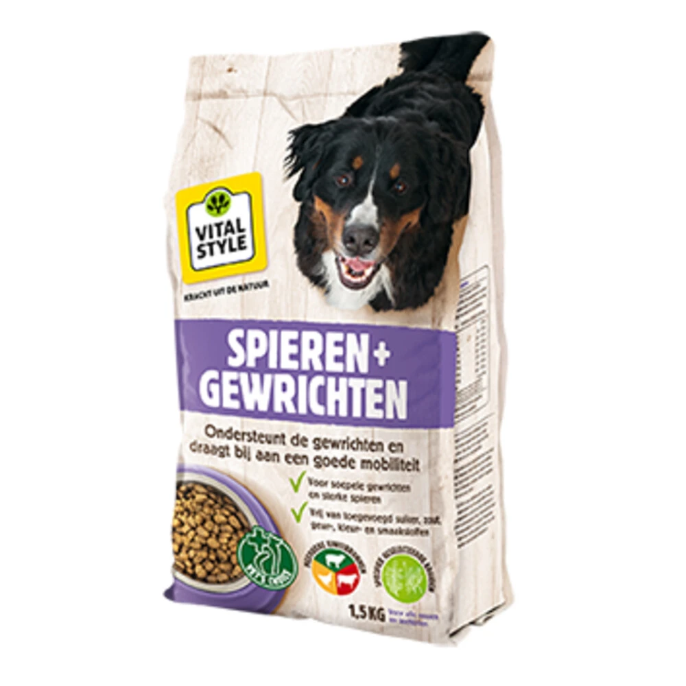 VITALstyle Hondenvoer Spieren & Gewrichten 4 VITALstyle Hondenvoer Spieren & Gewrichten - Afbeelding 2