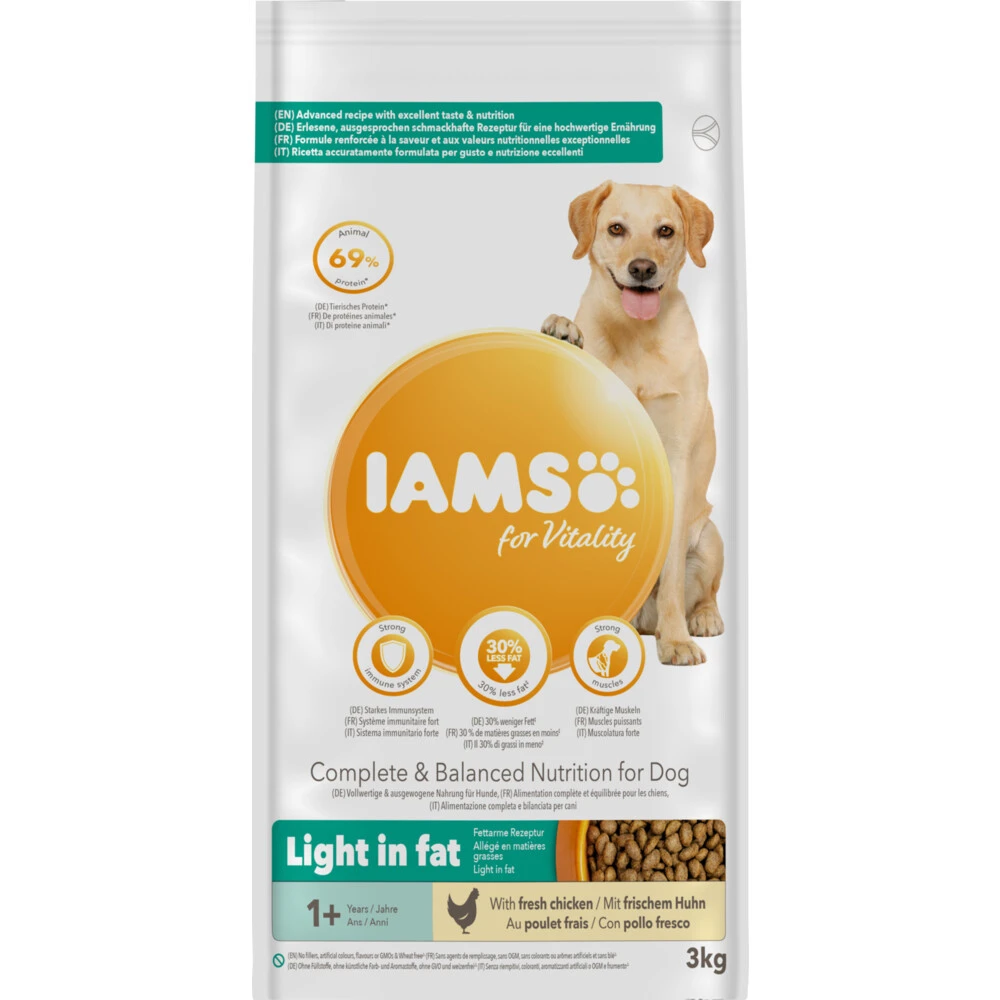 Iams Dog Adult Weight Control Kip 3 Iams Dog Adult Weight Control Kip