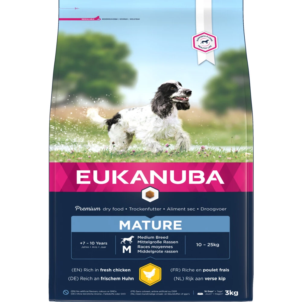 Eukanuba Dog Thriving Mature Medium 3 Eukanuba Dog Thriving Mature Medium