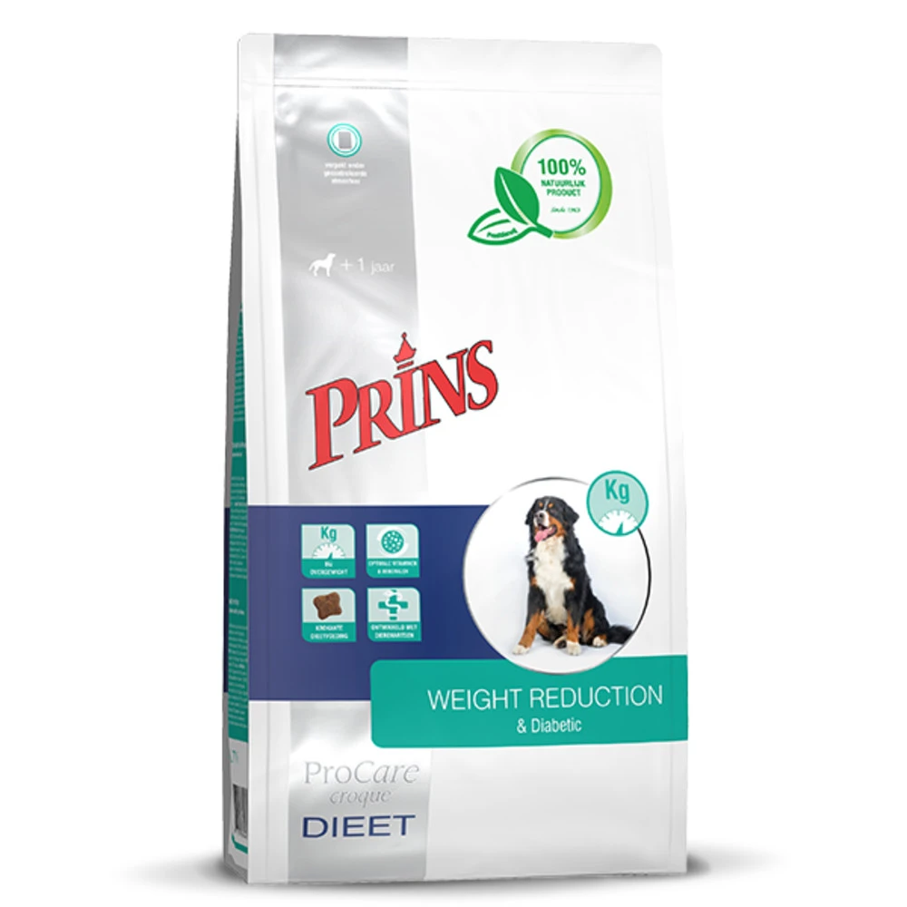 Prins ProCare Diet Croque Weight & Diabetes Hondenvoer 3 Prins ProCare Diet Croque Weight & Diabetes Hondenvoer