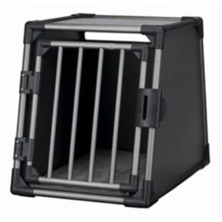 Trixie Vervoersbox Aluminium Grafiet Medium