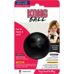 Kong Extreme Ball Zwart M -Lief Beest Verkoopwinkel 1021670 3