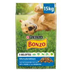 Bonzo Droogvoer Adult Menubrokken Kip