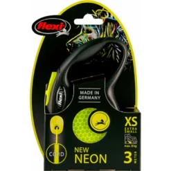 Flexi Rollijn New Neon Cord Geel