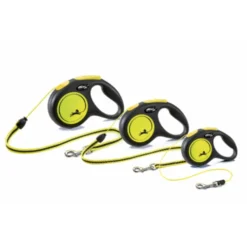 Flexi Rollijn New Neon Cord Geel -Lief Beest Verkoopwinkel 1031149 3