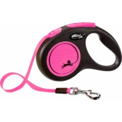 Flexi Rollijn New Neon Tape Roze -Lief Beest Verkoopwinkel 1031156 2