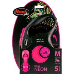 Flexi Rollijn New Neon Tape Roze