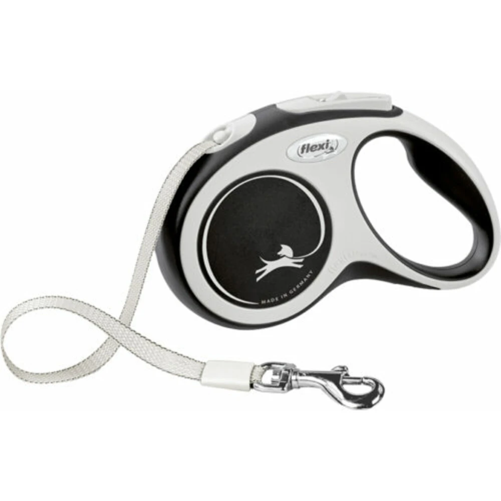 Flexi Rollijn New Comfort Tape Zwart 4 Flexi Rollijn New Comfort Tape Zwart - Afbeelding 2