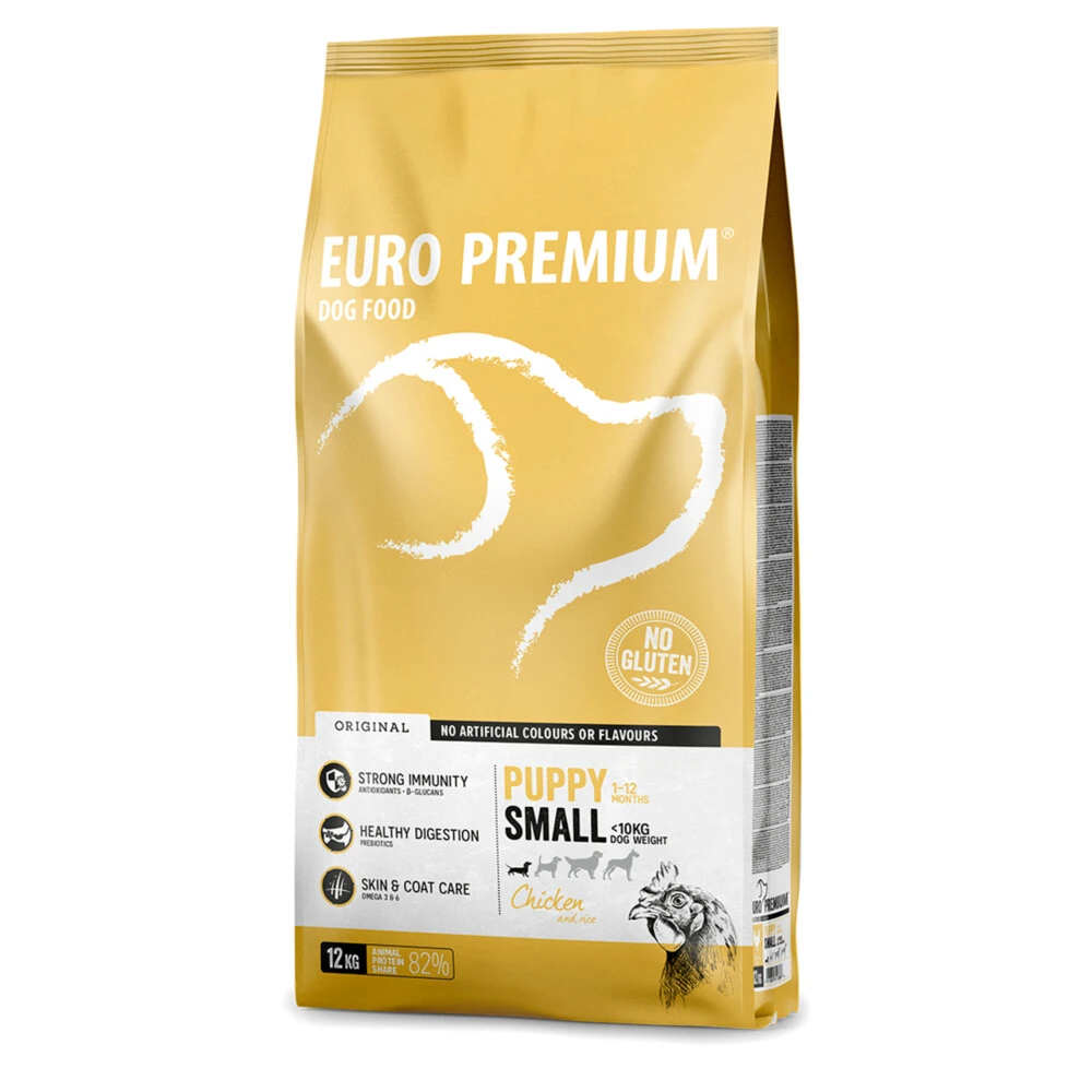 Euro-Premium Puppy Small Kip - Rijst 4 Euro-Premium Puppy Small Kip - Rijst - Afbeelding 2