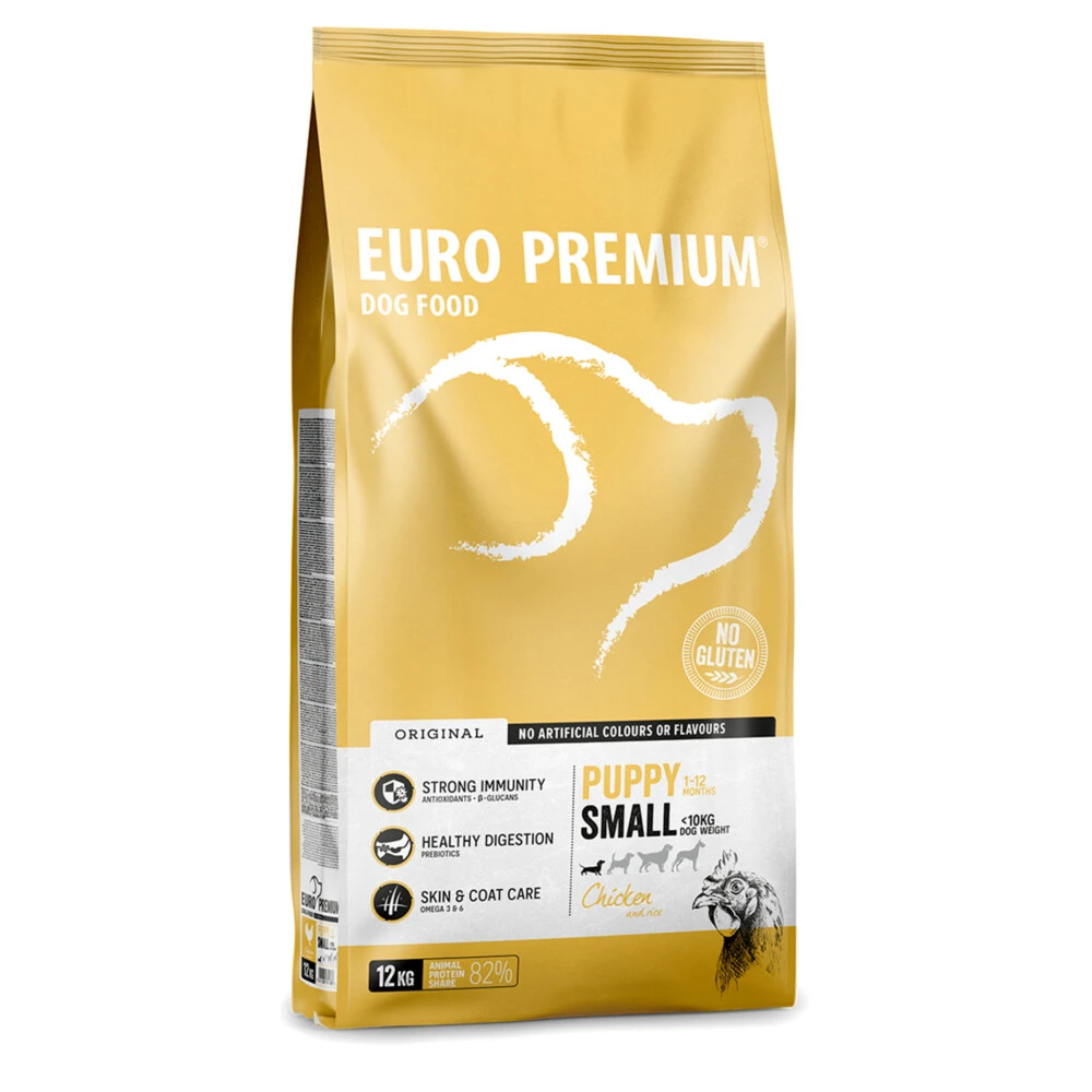 Euro-Premium Puppy Small Kip - Rijst 5 Euro-Premium Puppy Small Kip - Rijst - Afbeelding 3