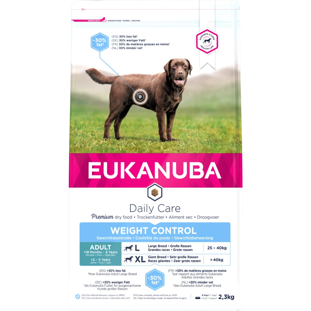 Eukanuba Daily Care Weight Control Large Kip 3 Eukanuba Daily Care Weight Control Large Kip