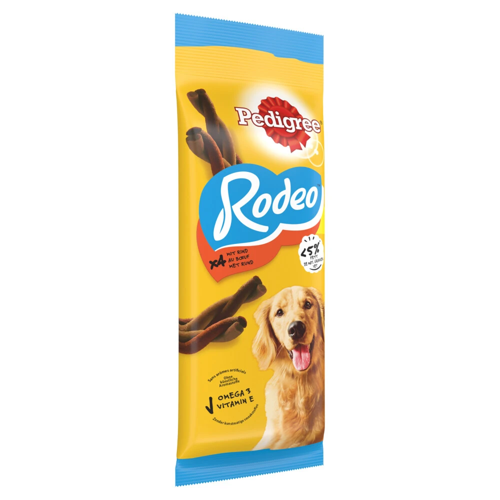 20x Pedigree Rodeo Kauwsticks Rund 4 20x Pedigree Rodeo Kauwsticks Rund - Afbeelding 2