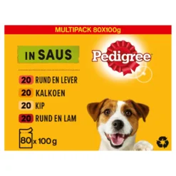 Pedigree Adult Maaltijdzakjes Vlees In Saus 8 Pedigree Adult Maaltijdzakjes Vlees In Saus -Lief Beest Verkoopwinkel 1035894 3