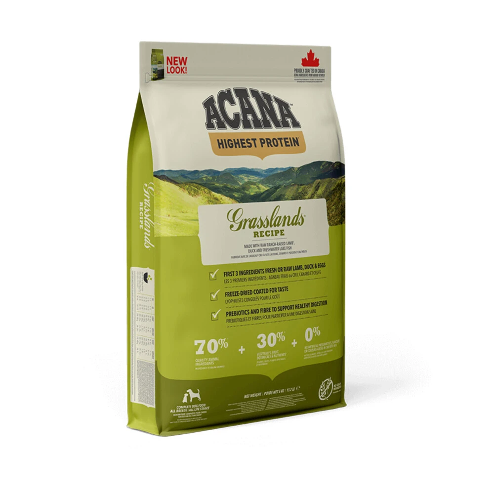 Acana Hondenvoer Highest Protein Grasslands 3 Acana Hondenvoer Highest Protein Grasslands