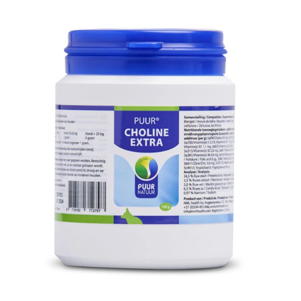PUUR Choline Extra Hond 3 PUUR Choline Extra Hond