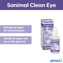 Sanimal Clean Eye Oogreiniger -Lief Beest Verkoopwinkel 700376 4
