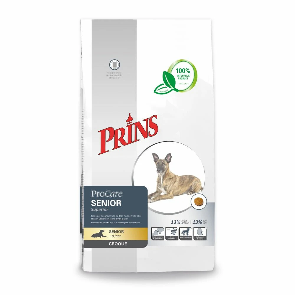 Prins ProCare Croque Senior Superior Hondenvoer 3 Prins ProCare Croque Senior Superior Hondenvoer