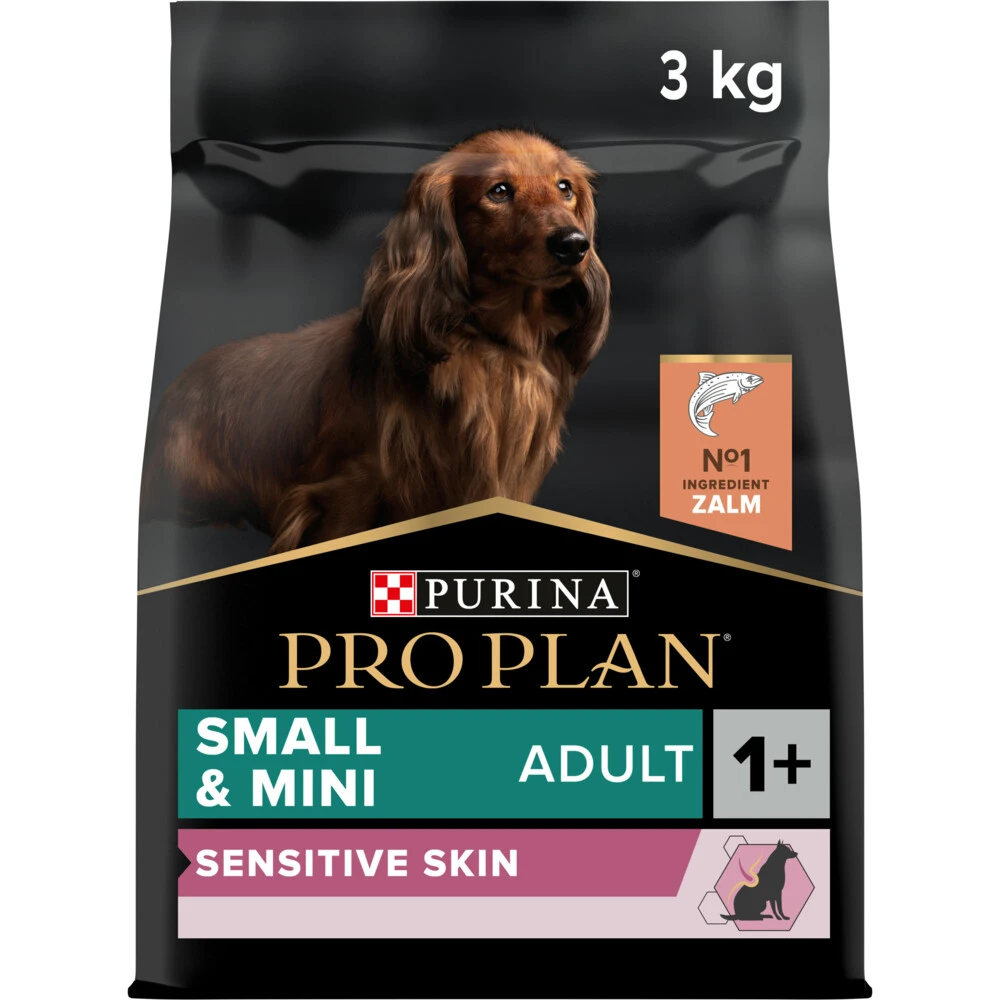 Pro Plan Adult Small & Mini Sensitive Skin Zalm 3 Pro Plan Adult Small & Mini Sensitive Skin Zalm