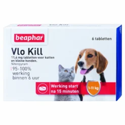Beaphar Vlo Kill Anti Vlooien Tabletten Hond 1 -11 Kg