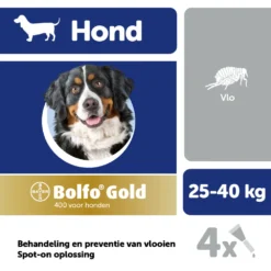 Bolfo Gold Anti Vlooiendruppels Hond Vanaf 25 Kg -Lief Beest Verkoopwinkel 746868 2