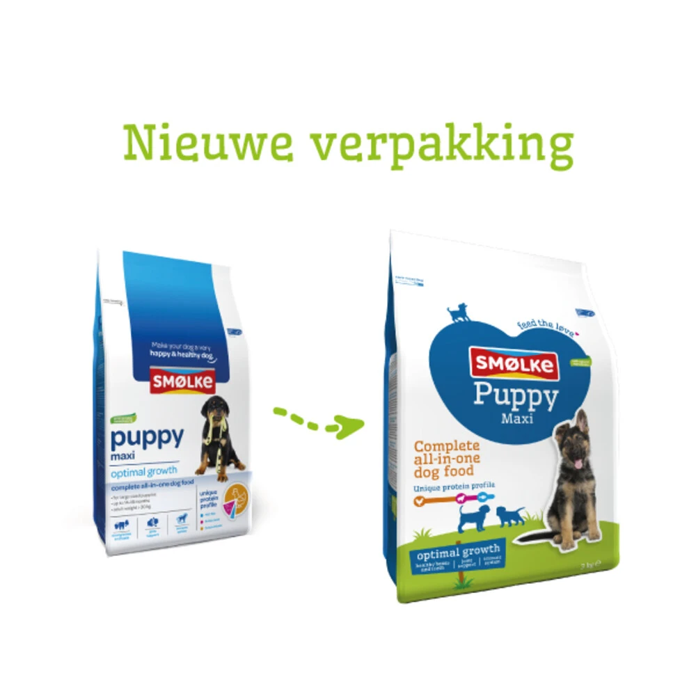 Smolke Hondenvoer Puppy Maxi 4 Smolke Hondenvoer Puppy Maxi - Afbeelding 2