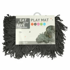 Eat Slow Live Longer Play Snuffelmat Grijs