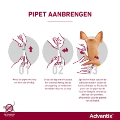Advantix Spot On 100 Anti Vlooien En Teken Druppels Hond 4 - 10 Kg -Lief Beest Verkoopwinkel 992591 3