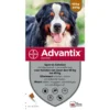 Advantix Spot On 600 Anti Vlooien En Teken Druppels 40 - 60 Kg -Lief Beest Verkoopwinkel 993418