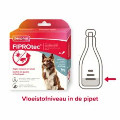 Beaphar Fiprotec Anti Vlooien En Teken Druppels Hond 10 - 20 Kg -Lief Beest Verkoopwinkel 993466 2