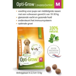 Fokker Hondenvoer Opti-Grow M -Lief Beest Verkoopwinkel 997548 2
