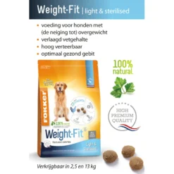 Fokker Hondenvoer Weight-Fit -Lief Beest Verkoopwinkel 997558 2